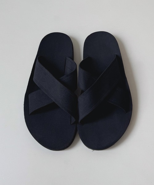 CANAL JEAN（キャナルジーン）の「El mar　クロスサンダル（サンダル・レディース・ネイビー/ベージュ/ブラック/ダークブラウン・SMALL/LARGE/MEDIUM）」の15枚目の写真