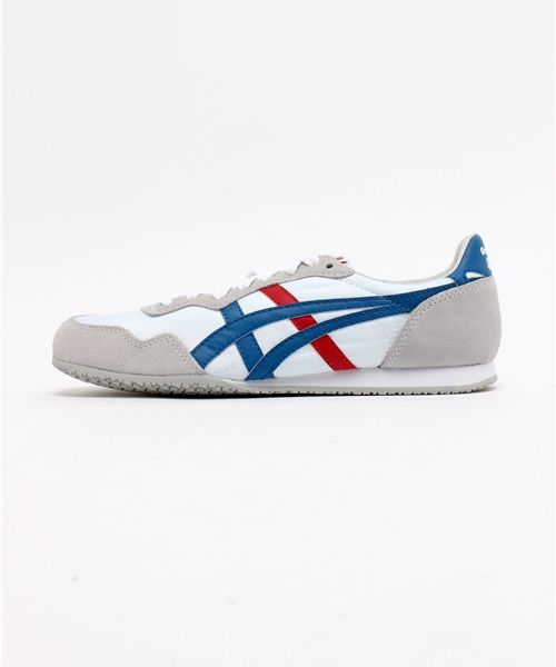Onitsuka Tiger(オニツカタイガー)の「【Onitsuka Tiger】SERRANO(スニーカー・レディース・ホワイト×ブルー・23/23.5/24.5/24/25)」の2枚目の写真