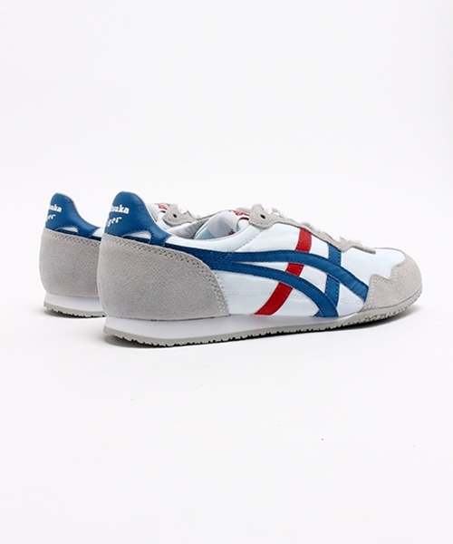 Onitsuka Tiger(オニツカタイガー)の「【Onitsuka Tiger】SERRANO(スニーカー・レディース・ホワイト×ブルー・23/23.5/24.5/24/25)」の4枚目の写真