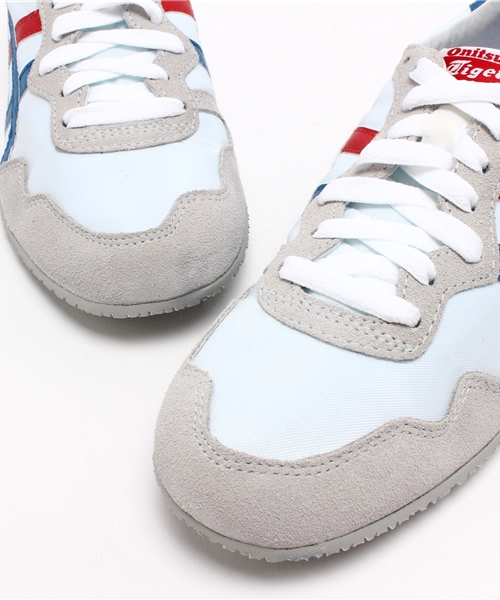 Onitsuka Tiger(オニツカタイガー)の「【Onitsuka Tiger】SERRANO(スニーカー・レディース・ホワイト×ブルー・23/23.5/24.5/24/25)」の5枚目の写真