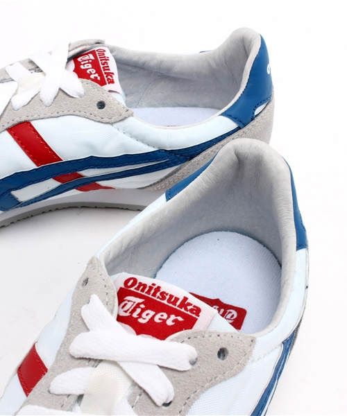 Onitsuka Tiger(オニツカタイガー)の「【Onitsuka Tiger】SERRANO(スニーカー・レディース・ホワイト×ブルー・23/23.5/24.5/24/25)」の6枚目の写真