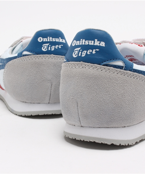 Onitsuka Tiger(オニツカタイガー)の「【Onitsuka Tiger】SERRANO(スニーカー・レディース・ホワイト×ブルー・23/23.5/24.5/24/25)」の7枚目の写真