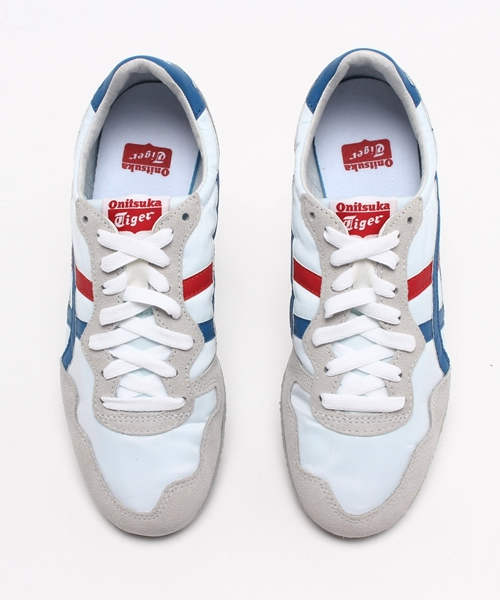 Onitsuka Tiger(オニツカタイガー)の「【Onitsuka Tiger】SERRANO(スニーカー・レディース・ホワイト×ブルー・23/23.5/24.5/24/25)」の8枚目の写真