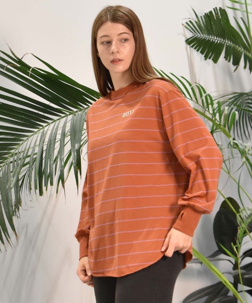 ROXY(ロキシー)の「ROXY/ロキシー ロンT RLT244044(Tシャツ/カットソー・レディース・ブラック/オフホワイト/ライトブラウン・L/M)」の14枚目の写真