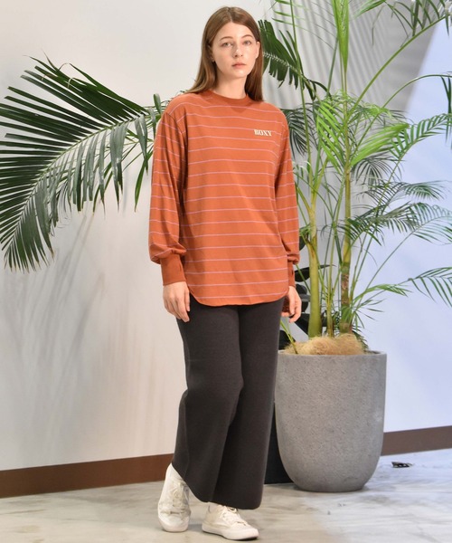 ROXY(ロキシー)の「ROXY/ロキシー ロンT RLT244044(Tシャツ/カットソー・レディース・ブラック/オフホワイト/ライトブラウン・L/M)」の17枚目の写真
