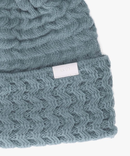 arth(アース)の「arth Wave Knit Watch / アース(ニットキャップ/ビーニー・メンズ・ホワイト/ブラウン/ブラック/ブルー・57~59cm)」の16枚目の写真