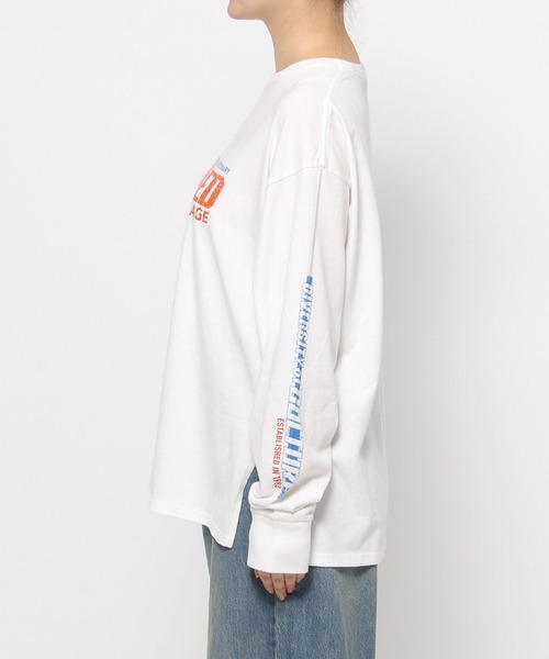 LOWRYS FARM(ローリーズファーム)の「FIRMロゴカコウTシャツLS 144278(Tシャツ/カットソー・レディース・オフホワイト/グレー・FREE)」の20枚目の写真