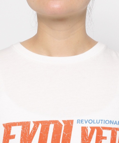 LOWRYS FARM(ローリーズファーム)の「FIRMロゴカコウTシャツLS 144278(Tシャツ/カットソー・レディース・オフホワイト/グレー・FREE)」の22枚目の写真