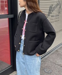 Traditional Weatherwear | 【別注】【Traditional Weatherwear/トラディショナル ウェザーウェア】ARKLEY A-LINE W-FACE JERSEYコート(ブルゾン)