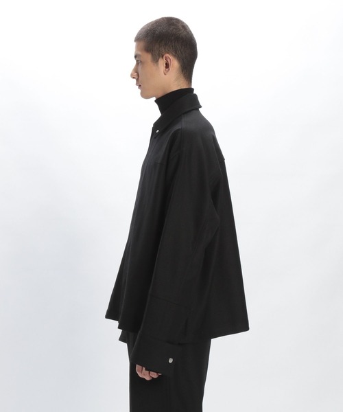 STERNBERG　スタンバーグ　サイドスリットZIPシャツ STERNBERG（スタンバーグ）の「STERNBERG/サイドスリットZIP