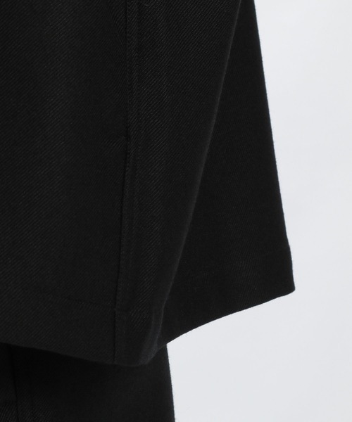 STERNBERG（スタンバーグ）の「テクノウールワークシャツ（その他アウター・メンズ・ブラック/グレイッシュベージュ・SMALL/MEDIUM/LARGE）」の8枚目の写真