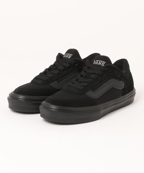 VANS ヴァンズ SCLIPT スクリプト V3854 BLACK/BLACK（スニーカー