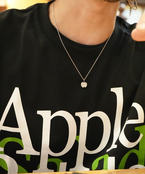 JAM HOME MADE（ジャムホームメイド）の「アップル Tシャツ（Tシャツ/カットソー・メンズ・ブラック/ホワイト・S/M/L/XL）」の12枚目の写真