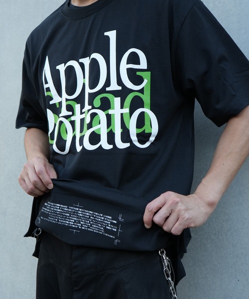 JAM HOME MADE（ジャムホームメイド）の「アップル Tシャツ（Tシャツ/カットソー・メンズ・ブラック/ホワイト・S/M/L/XL）」の7枚目の写真