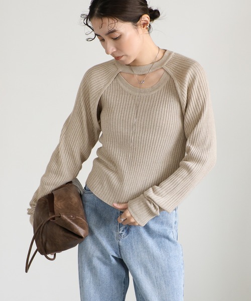 ボレロセットトップス / Bolero Set Top 3/21（火）発売アイテムをご紹介。女性らしいシルエットの