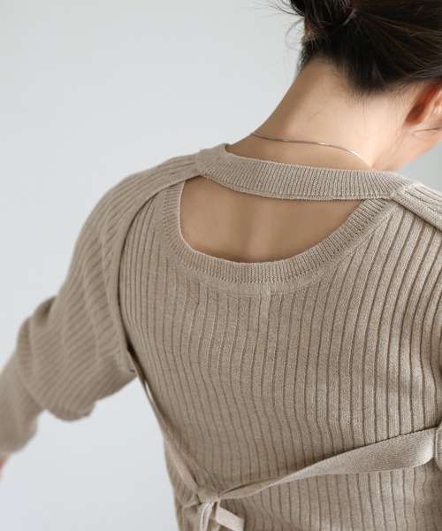 セール】リブニットボレロセットトップス（ニット/セーター）｜select