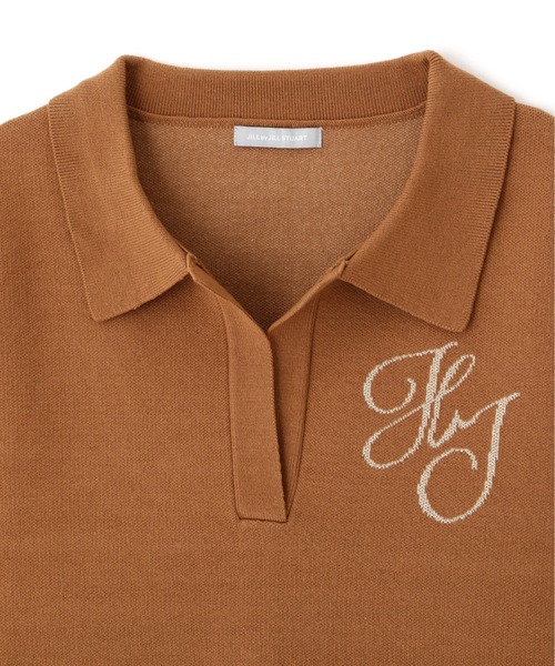 JILL by JILL STUART（ジルバイジルスチュアート）の「◇スキッパーニットトップス（ニット/セーター・レディース・ベージュ/ブルー系その他/ホワイト系その他・FREE）」の9枚目の写真