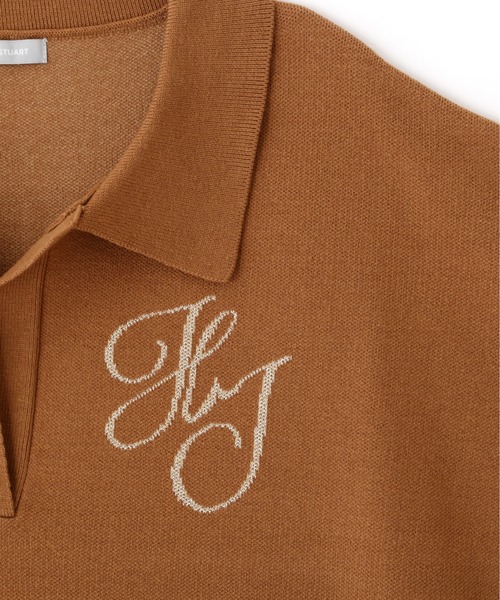 JILL by JILL STUART（ジルバイジルスチュアート）の「◇スキッパーニットトップス（ニット/セーター・レディース・ベージュ/ブルー系その他/ホワイト系その他・FREE）」の8枚目の写真