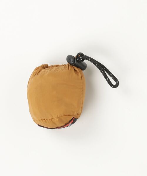 NANGA（ナンガ）の「NANGA POCKETABLE ECO BAG(LIVE THE LIFE)/ナンガ ポケッタブル エコバッグ（エコバッグ/サブバッグ・メンズ・ブラック/ブラウン系その他/マスタード/ゴールド/グレー/オレンジ/ターコイズブルー・FREE）」の16枚目の写真