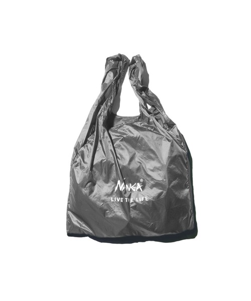BAPE × NANGA ポケッタブルエコバッグ ナンガ ポケッタブル エコバッグ (LIVE THE LIFE) – NANGA