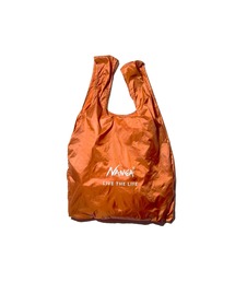 NANGA(iK)NANGA POCKETABLE ECO BAG(LIVE THE LIFE)/iK |Pb^u GRobO(GRobO/TuobO)