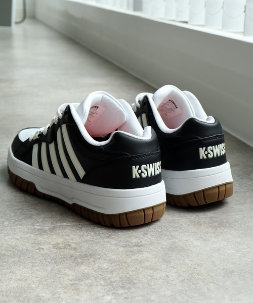 K-SWISS(ケースイス)の「【K-SWISS/ケースイス】サイドライン レースアップスニーカー(スニーカー・メンズ・ホワイト/ブラック・26.5cm/26.0cm/25.5cm/25.0cm/24.5cm/24.0cm/23.5cm/23.0cm/27.5cm/27.0cm)」の14枚目の写真