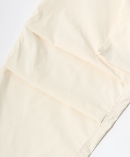 Salong hameu(サロン ハミュー)の「タックワイドカーゴパンツ/バレルパンツ/バルーンパンツ メンズ レディース ユニセックス(カーゴパンツ・メンズ・ホワイト/ブラック/ブラウン/カーキ/マスタード/グレイッシュベージュ/ホワイト系1/ピンク/ネイビー・M/L/XL)」の22枚目の写真