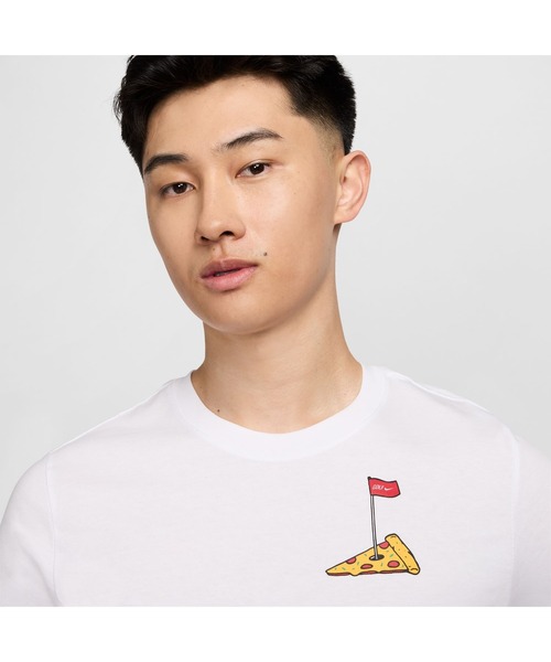 NIKE（ナイキ）の「ナイキ NIKE ナイキ ゴルフ S/S Tシャツ OC（Tシャツ/カットソー・メンズ・ホワイト/ライトグリーン・L/LL/3L/S/M）」の4枚目の写真