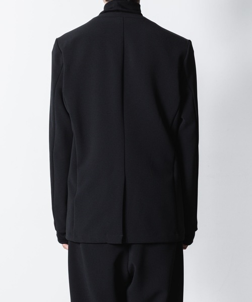 ATTACHMENT(アタッチメント)の「PE ストレッチ ダブルクロス カラーレスジャケット / PE STRETCH DOUBLE CLOTH COLLARLESS JKT(ノーカラージャケット・メンズ・ブラック/グレー系1/ライトグレー系・1/2/3)」の16枚目の写真