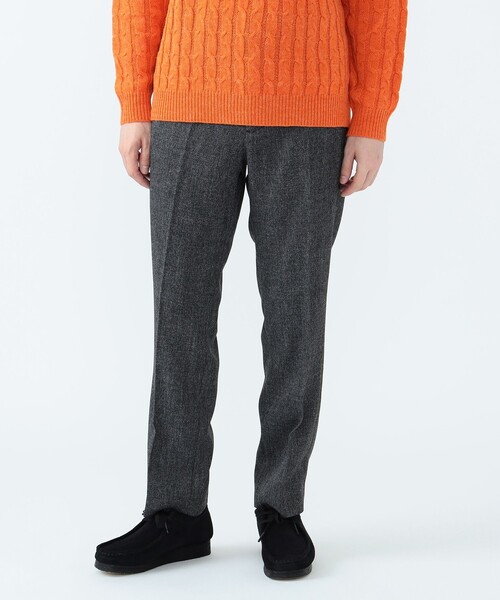 BEAMS HEART(ビームスハート)の「シャークスキン スラックス(チノパンツ・メンズ・チャコールグレー/ブラウン系その他2・SMALL/MEDIUM/LARGE)」の7枚目の写真