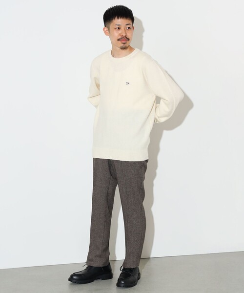 BEAMS HEART(ビームスハート)の「シャークスキン スラックス(チノパンツ・メンズ・チャコールグレー/ブラウン系その他2・SMALL/MEDIUM/LARGE)」の10枚目の写真