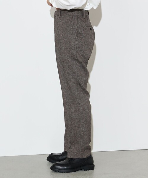 BEAMS HEART(ビームスハート)の「シャークスキン スラックス(チノパンツ・メンズ・チャコールグレー/ブラウン系その他2・SMALL/MEDIUM/LARGE)」の15枚目の写真