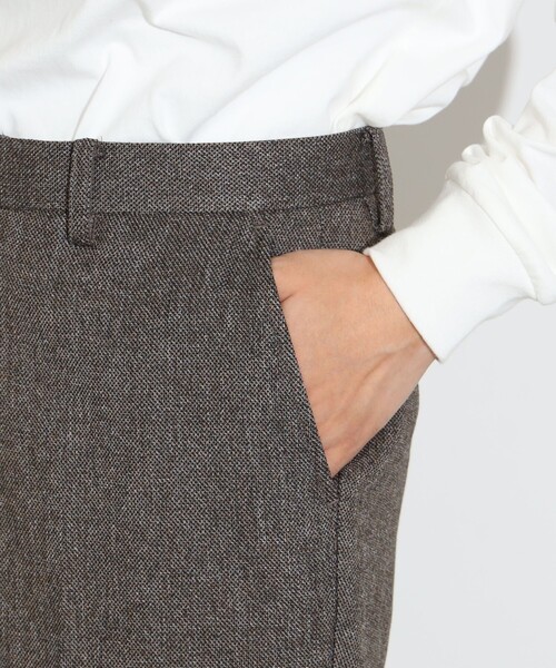 BEAMS HEART(ビームスハート)の「シャークスキン スラックス(チノパンツ・メンズ・チャコールグレー/ブラウン系その他2・SMALL/MEDIUM/LARGE)」の17枚目の写真