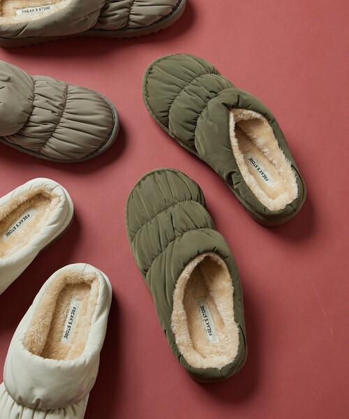 FREAK'S STORE(フリークスストア)の「限定展開 キルティングモックシューズ(その他シューズ・レディース・ブラック/オリーブ/ベージュ/ナチュラル・38/37/36)」の22枚目の写真