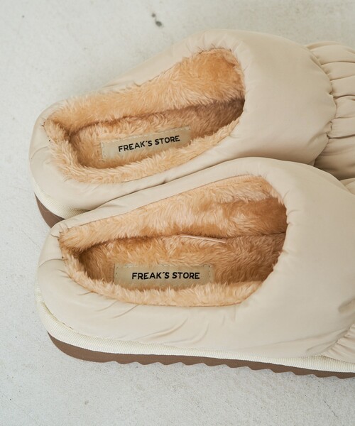 FREAK'S STORE(フリークスストア)の「限定展開 キルティングモックシューズ(その他シューズ・レディース・ブラック/オリーブ/ベージュ/ナチュラル・38/37/36)」の6枚目の写真