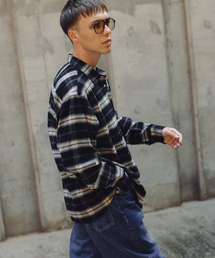 JOURNAL STANDARD（ジャーナルスタンダード）の「チェックパターン ネルシャツ（シャツ/ブラウス・メンズ）」