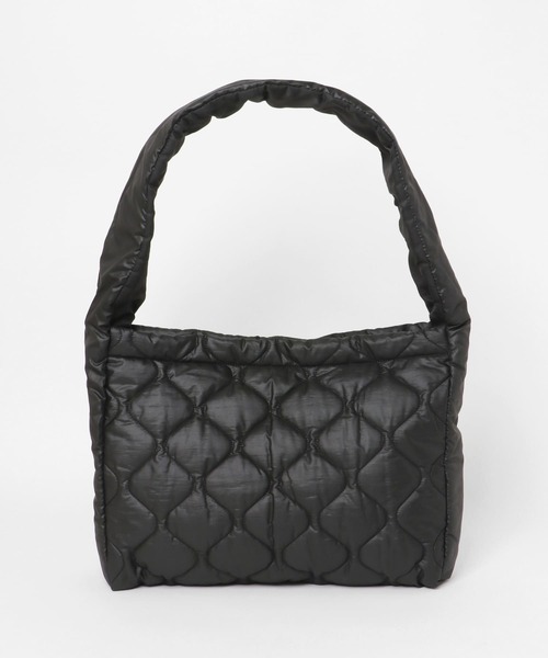 SENSE OF PLACE by URBAN RESEARCH（センスオブプレイスバイアーバンリサーチ）の「ナイロンキルトビッグショルダー（ショルダーバッグ・メンズ・ブルー/ブラック/オフホワイト/パープル・ONE）」の8枚目の写真