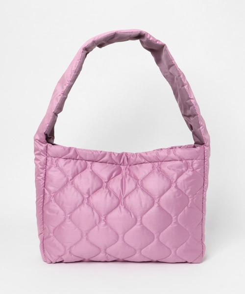 SENSE OF PLACE by URBAN RESEARCH（センスオブプレイスバイアーバンリサーチ）の「ナイロンキルトビッグショルダー（ショルダーバッグ・メンズ・ブルー/ブラック/オフホワイト/パープル・ONE）」の9枚目の写真