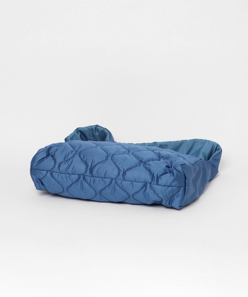 SENSE OF PLACE by URBAN RESEARCH（センスオブプレイスバイアーバンリサーチ）の「ナイロンキルトビッグショルダー（ショルダーバッグ・メンズ・ブルー/ブラック/オフホワイト/パープル・ONE）」の12枚目の写真