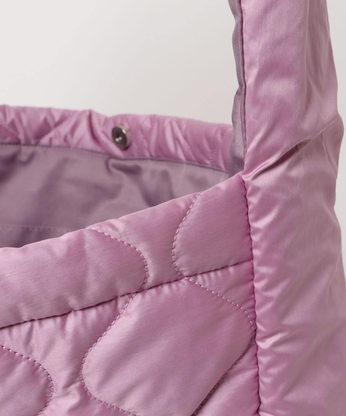 SENSE OF PLACE by URBAN RESEARCH（センスオブプレイスバイアーバンリサーチ）の「ナイロンキルトビッグショルダー（ショルダーバッグ・メンズ・ブルー/ブラック/オフホワイト/パープル・ONE）」の18枚目の写真