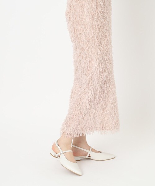 ESPERANZA(エスペランサ)の「バックストラップフラットパンプス(パンプス・レディース・アイボリー/ブラック・S/M/L/LL)」の20枚目の写真