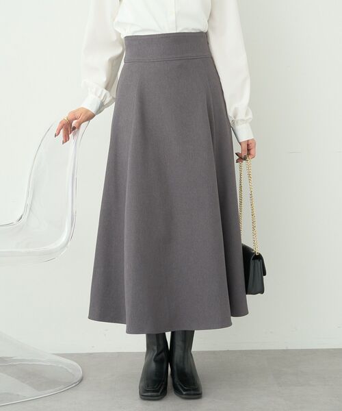 earth music&ecology（アースミュージックアンドエコロジー）の「バックレースアップスカート（スカート・レディース・ブラウン/グレー/ブラック/アイボリー・S/M）」の15枚目の写真