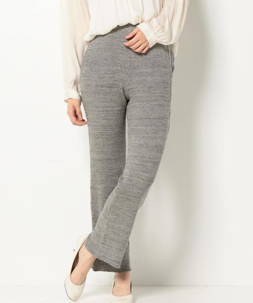 Another Edition（アナザーエディション）の「ミックステレコパンツ/AEBC CO MIXテレコ PT◆（その他パンツ・レディース・グレー/ベージュ・フリー）」の2枚目の写真