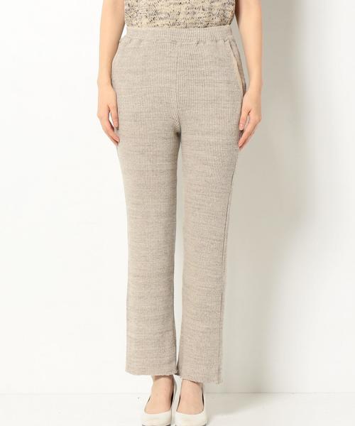 Another Edition（アナザーエディション）の「ミックステレコパンツ/AEBC CO MIXテレコ PT◆（その他パンツ・レディース・グレー/ベージュ・フリー）」の4枚目の写真