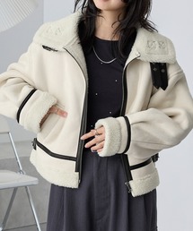 お兄系 平成初期 grunge archive ホワイト ムートンコート M 中古・古着通販】EPOCA UOMO (エポカ ウォモ) シープレザー