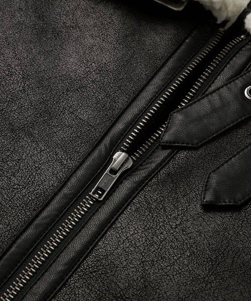 B-3 ムートンジャケット　短丈 Alpha Industries（アルファインダストリーズ）の「ALPHA
