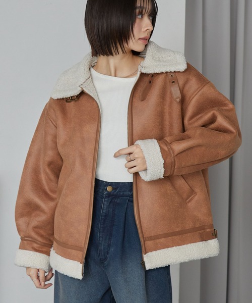 undercover 94AW ムートンジャケット 初期 裏原 b-3 藤原 undercover 94AW ムートンジャケット 初期 裏原 b-3 藤原 - メルカリ