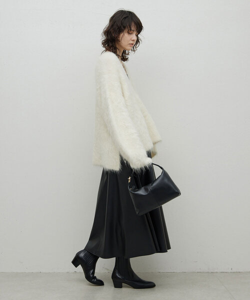 GALLARDAGALANTE（ガリャルダガランテ）の「スーリーアルパカプルオーバー（ニット/セーター・レディース・ホワイト/ブルー・FREE）」の9枚目の写真