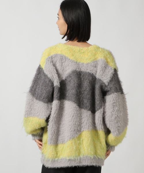 りょうよんsama. exclusive use セール】インターシャ配色カーディガン / 150985（カーディガン