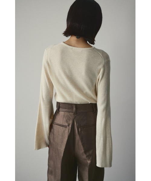 セール】ベルスリーブソフトニット（ニット/セーター